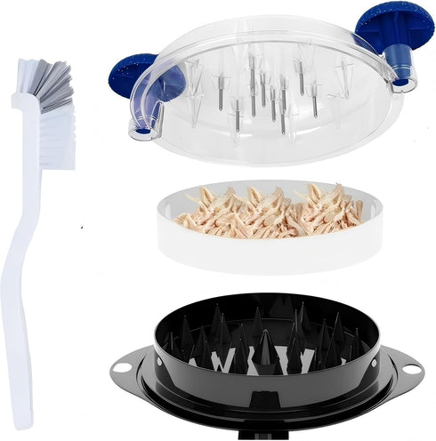 WAOGE Chicken Shredder Tool Twist Meat Shredder Large for Chicken Breasts Beef Pulled