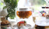 Teabloom Kyoto 2-in-1 Tea Kettle/Tea Maker – Heatproof Glass Teapot with Removable Loose Tea Filter – Tea Connoisseur's Choice by Teabloom