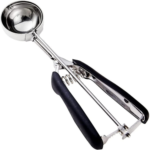 Cookie Scoop, 18/8 Stainless Steel Cookie Scooper, 3Tbsp Cookie Dough Scoop, Ice Cream Scooper with Trigger