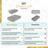 Countertop Effilogic Silicone Sponge Holder Soap Dish for Shower - Self-Draining Kitchen Sink Organizer, Protector