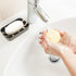 Soap Dishes for Bar Soap, Black Bamboo Bathroom Soap Holder for Shower and Sink