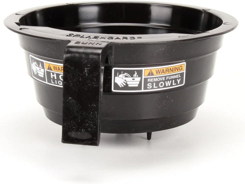 Black Plastic Funnel with Decals - Bunn 20583.0003
