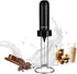 Rechargeable Handheld Electric Milk Frother with USB C Charging Stand, Powerful Whisk for Coffee, Hot Chocolate, Frappe