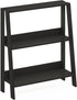 3-Tier 9.3" 23.6" 27", Furinno Ladder Book Shelf, Ladder Shelf, Open Design Bookshelf, Display Storage Bookcase, x x