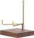 Hipiwe Adjustable Metal Arms Display Stand Easel with Wooden Base - Crystal Display Holder for Rocks, Gemstones,