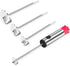 Newness Vegetable Corer with Sharp Blade, Multi-Purpose Veggie Drill for Coring Zucchini, Potatoes, Carrots