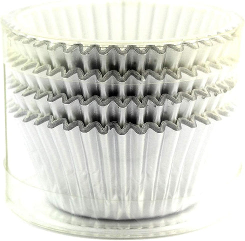 Eoonfirst 100 Pcs Standard Foil Cupcake Liners (Silver)