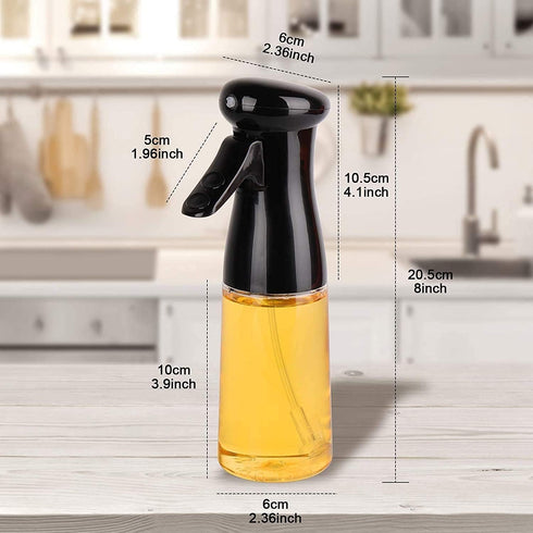 2 Pack MORDEN MS Oil Sprayer for Cooking, Oil Sprayer Mister Olive Oil Dispenser Bottle for Kitchen Air Fryer BBQ Salad