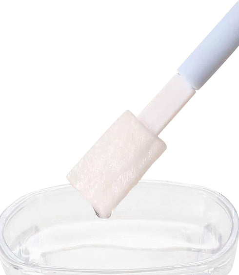 Disposable Toilet Brush Set, 2 Handles and 50 Refill Heads, Crevice Cleaning Brush, Bathroom Cleaning Tools