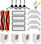 Chuancheng 20Pcs Accessories Kit for Dreame Bot Z10 Pro L10 Plus Vacuum Cleaner, Includes Brushes, Filters, Mop Cloths