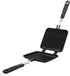 Double-Sided Frying Pan, Sandwich Maker, Double-Coated Non-Stick Grilled Sandwich and Panini Maker, Waffle Pancake Snack Griddle Pan Kitchen Tortillas Sandwich Maker by QOONESTL