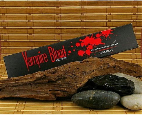ATCUSA 12x 15g Nandita Vampire Incense Sticks + 100 Premium Cotton Wicks for Diya - Combo Offer