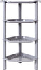 4 Tier Shower Caddy Corner,Plastic Shower Shelf Organizer for Inside Bathroom, Bathtub,