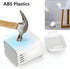 2 Pack Wall Mounted Toothbrush HoldersRemovable Drill-Free Wall Shower Holder for Toothbrush,Toothpaste, Razor