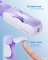 Gaiatop Portable Handheld Fan, Cute Clouds Mini Slide Fan, 3 Speed USB Rechargeable for Beach Travel Gifts for Women