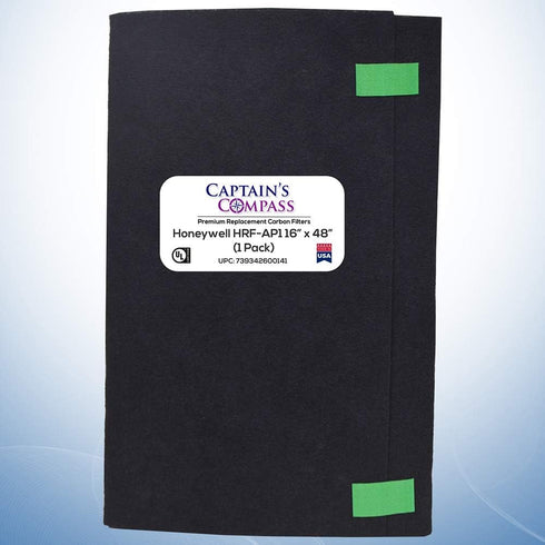 Captain's Compass HRF-AP1 Replacement Carbon Pre-Filter 16x48 (1 Pack) for Honeywell