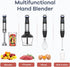Ganiza Immersion Blender, 5 in 1 Hand Blender, 1000W Heavy Duty Motor with 16 Speed Mode and Accessories