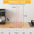 Countertop, Buruis Paper Towel Holder for Metal Standing Paper Towel Dispenser with U-Shape Handle and Stable Base