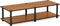 Furinno Just No Tools Wide Television Stand, Light Cherry with Black Tube