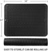 Silicone Dish Drying Mat, Eco-friendly Heat-resistant Mat for Kitchen Counter or Sink, Refrigerator or Drawer Liner,