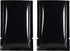 QQ Studio 100 PCS Metallic Mylar Foil Sealable Bags (7x10cm (2.7x3.9"), 100x Black)