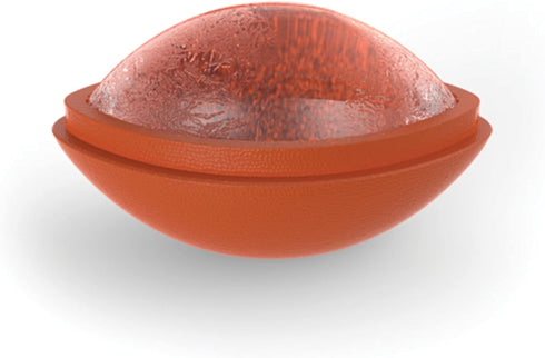 Football Ice Mold Silicone 2 Inch Ice Sphere Maker, Dishwasher Safe, Set of 1 for Sports Fans
