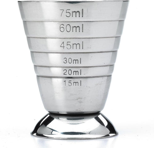 Barfly Stainless Steel Measuring Cup, 2.5 oz