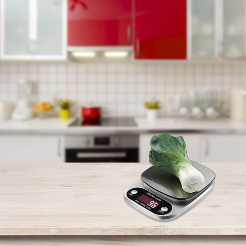 himaly Digital Kitchen Scale, 22lb 10KG/1g Multifunction Electronic Food Scale with Stainless Steel Platform