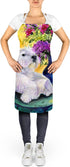 Caroline's Treasures SS8301APRON Westie Apron, Large, Unisex, Multicolor, Cooking Kitchen Server Baking Crafts Gardening