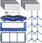 Replacement Parts Kit for Eufy RoboVac 11S, 30, 30C, 15C, 12, 35C - 8 Filters, Brushes, and Accessories