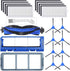 Replacement Parts Kit for Eufy RoboVac 11S, 30, 30C, 15C, 12, 35C - 8 Filters, Brushes, and Accessories