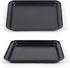 Small Baking Sheet 2 Pack, Shinsin 8 Inch Nonstick Baking Pans for Oven, Professional Reusable Baking Trays
