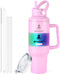 40 oz Tumbler with Handle and Straw or Convert to 40 oz