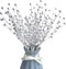 Kunjocy 10 Pack Holly Berry Stem Picks, 14.4" Decorative Wire Berries Twig Stem