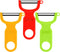 Original Vegetable Peeler Carbon Steel Blade 3-Pack in Red, Green, Yellow