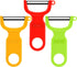 Original Vegetable Peeler Carbon Steel Blade 3-Pack in Red, Green, Yellow
