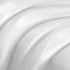 SiinvdaBZX Ruffled Queen Satin Pillowcase Set of 2, Ivory White Silky Satin Pillow Cases for Women, Ruffle Pillow Shams