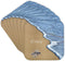 3dRose Set of 8 Soft Coasters - Print of Beach Shore with Enjoy and Flip Flops (CST_214442_2)