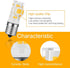 Whirlpool Microwave Lights Under Hood E17 Base - LED Bulb 125V Fits Maytag Kenmore GE Amana Over The Range Microwave -