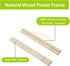 11 Inch Wide Magnetic Poster Hanger Frame - 11x17, 11x14, 11x22 Wood Frame for Posters, Prints, and Artwork