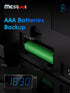 Mesqool Projection Alarm Clock - Loud Vibrating Alarm Clock for Heavy Sleepers with USB Charging Port