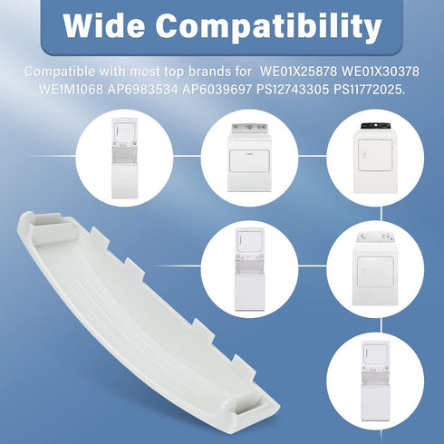 ANTOBLE WE01X30378 Dryer Door Handle Compatible with GE General Electric WE01X25878 WE1M1068 Clothes Laundry