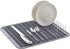 SANNO Utensil Drying Rack, Plastic Silverware Storage Holder for Dish Rack Over Sink, Chopsticks/Spoon/Fork/Knife