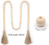 2Pcs Wood Beads Garland - Natural Prayer Wood String Beads for Farmhouse Wall Hanging Decor