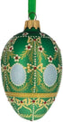 1908 Alexander Palace Royal Egg Glass Ornament, 4 Inches