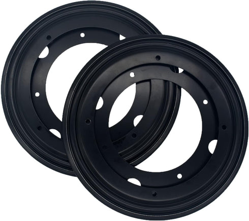6 Packs 8'' 5/16''Thick Lazy Susan Hardware, Heavy Duty Turntable Bearing Swivel Pate for Rotating Table, Book Case