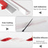 78 Inch Collapsible Shower Threshold Water Dam Barrier, Self Adhesive Silicone Splash Guard