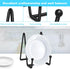 Plate Stands for Display, 4 Pcs 4-1/4 Inch Holder, Metal Iron Picture Frame Holders for Book, Photo, Small Easels