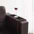 GEHE Couch Arm Tray Table, Flexible/Foldable Sofa Armrest Tray, Couch Armrest Table Cup Holder Great for Drinks Snacks