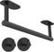 Paper Towel Holder Under Cabinet, Self Adhesive or Wall Mounted SUS304 Stainless Steel for Kitchen, Bathroom (Matte